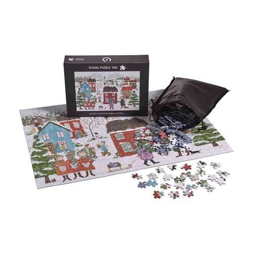 Pussel Vinter 500 bitar, 36x50,8cm