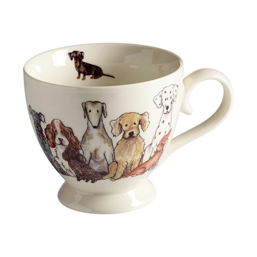 Teetasse Hunde H.10cm, 40cl