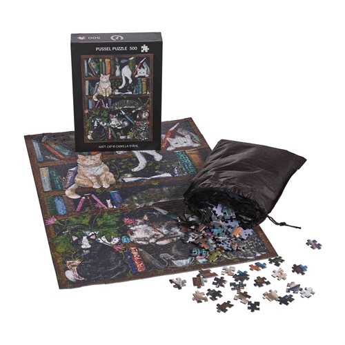 Pussel Katt 500 bitar, 36x50,8cm