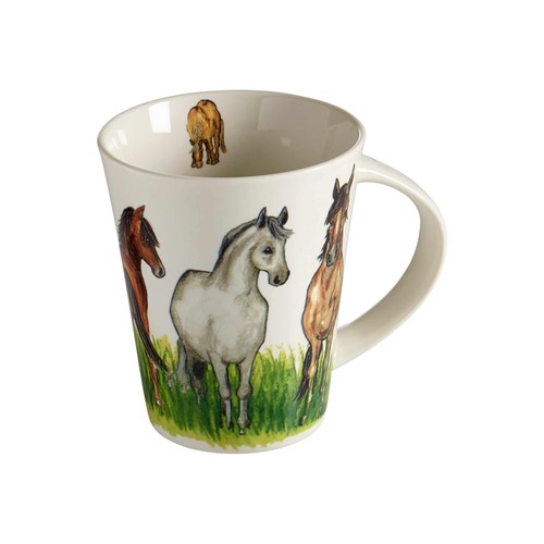Tasse Pferd H.11cm, 35cl