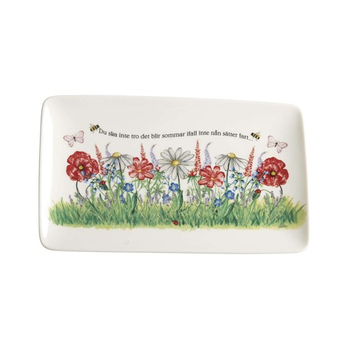 Servierplatte Sommer, L.21cm, B.13cm