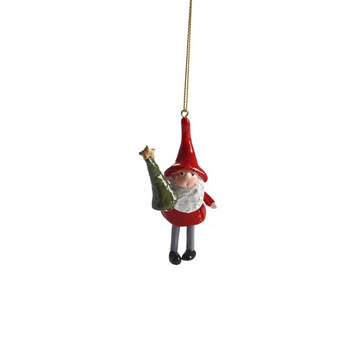 Hängande Tomtesson, gran H.9cm