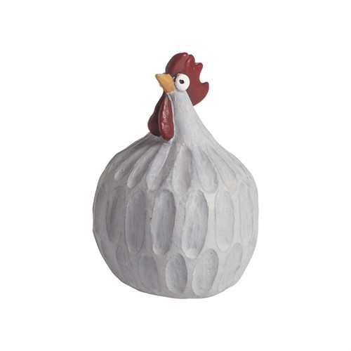 Höna Retro creme, H.8,7cm