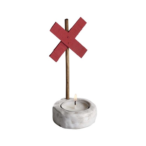 Tundra Kerzenständer, H.12cm