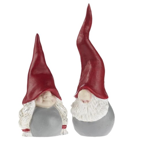 Dekortomte mor & far 2-pack H.8-10cm