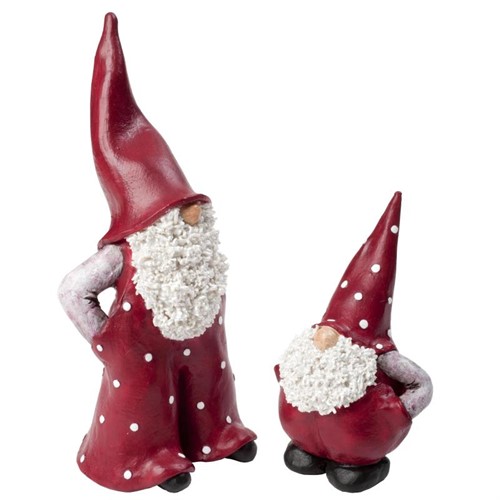 Wichtel Elmer und Max 2 Stk. H.11-17cm
