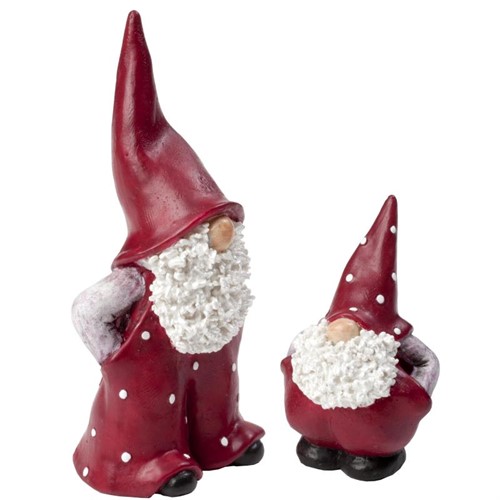 Tomtarna Elmer & Max 2-pack, liten H.5.5-9cm