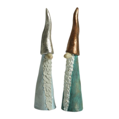 Tomten den långa metall 2-pack H.15cm