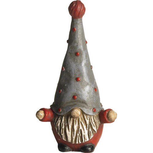 Tomten Hugo röd H.6.5cm