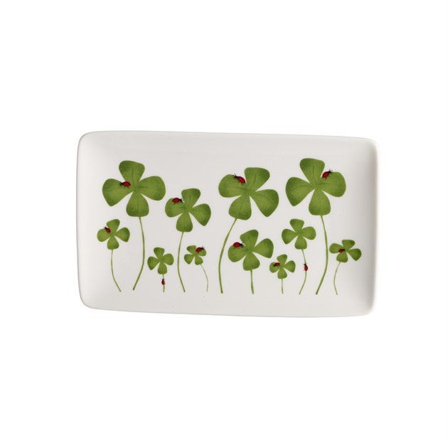 Plate Clover L.21cm, B.13cm