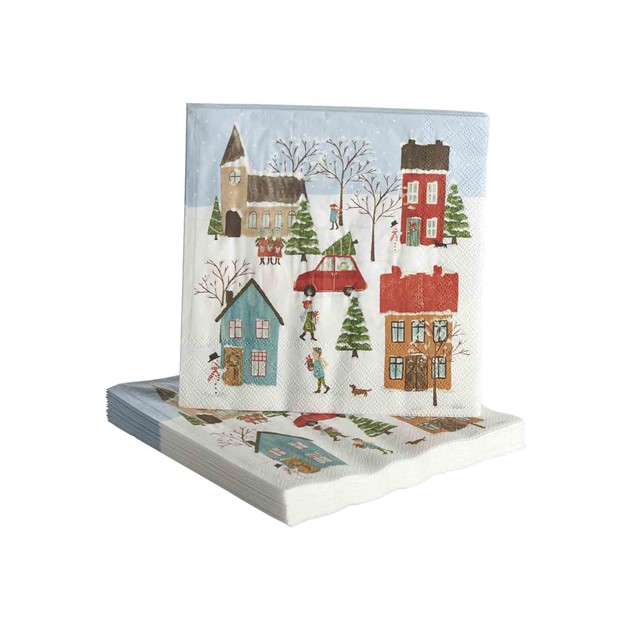 Lunchservett Vinter 33x33cm