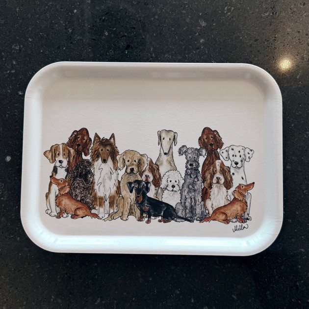 Bricka Hund L.27cm, B.20cm