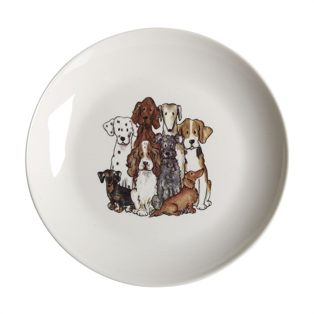 Plate Dog, Ø16,5cm