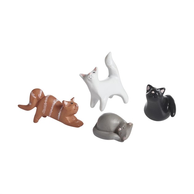 Katter 4-pack, sorterat H.1,5-3,8cm
