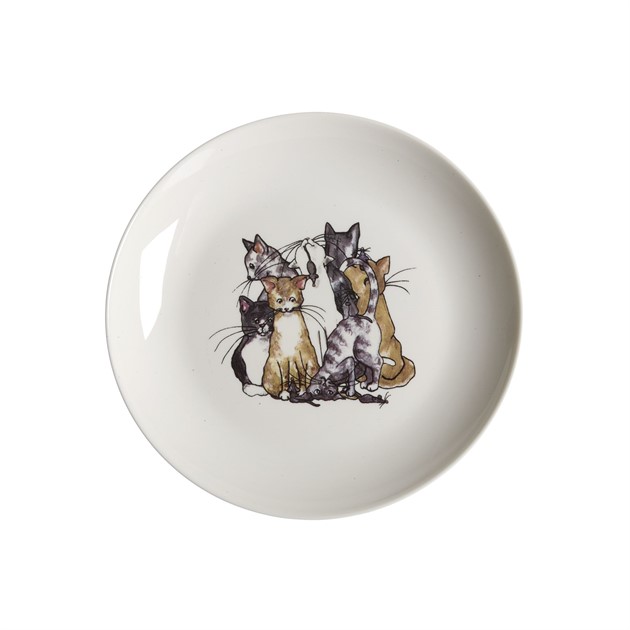 Plate Cat, Ø16,5cm