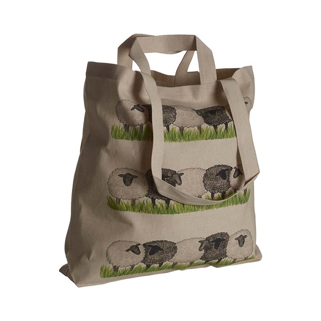 Cottonbag Sheep, 42x48x10cm
