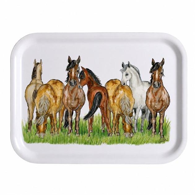 Tray Horse L.27cm, W.20cm