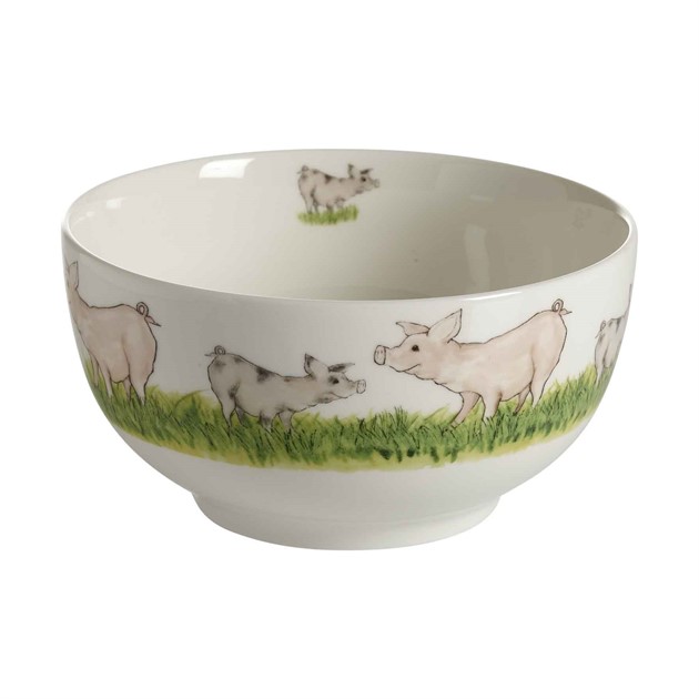 Skål Gris Ø13cm, H.6,5cm, 45cl