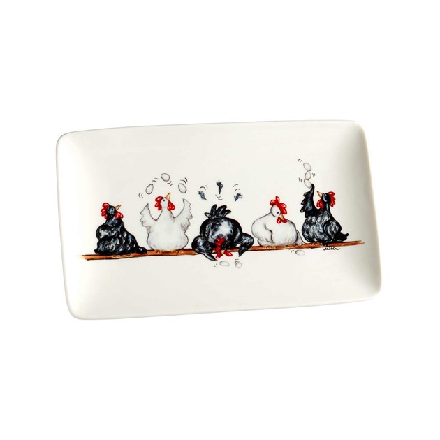 Assiett Hönor L.21cm, B.12,5cm