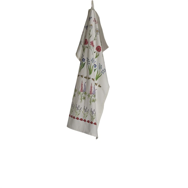 Kitchentowel Summer, recycled cotton, 50x70cm