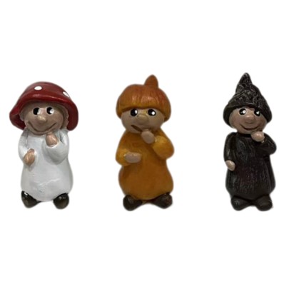 Wichtel Herbst 3 des. assort, H.2,5cm