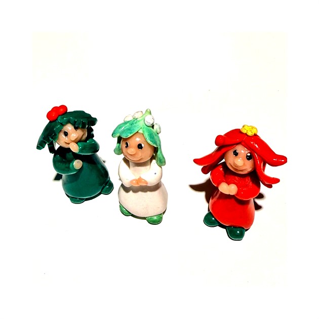 Winterkinder 3 des. assort, H.2,5cm