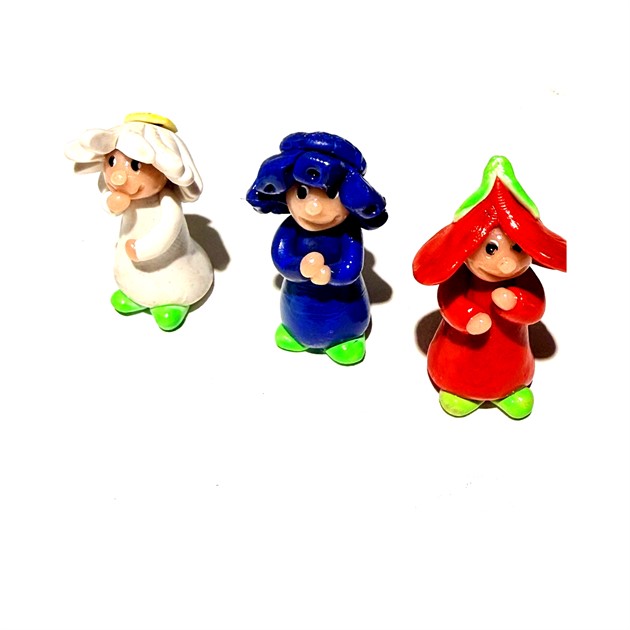 Sommerkinder 3er-Sortierung, H.2,5cm