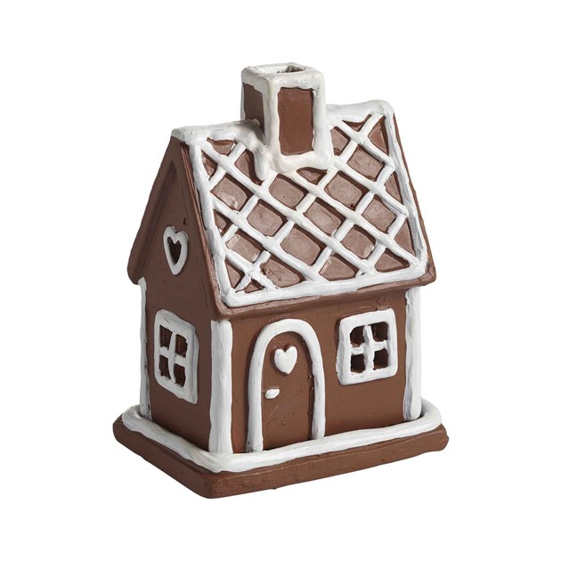 Windlicht Lebkuchenhaus, H.16cm