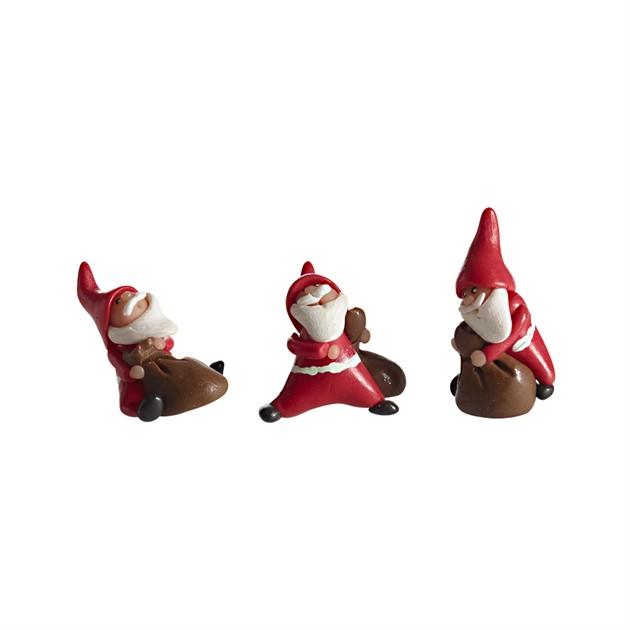 Tomtesson med säck sorterat, H.2,5-3,2cm