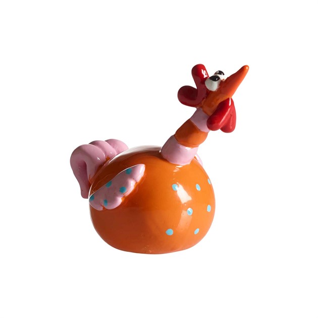 Gyllenkrok orange, H.6cm