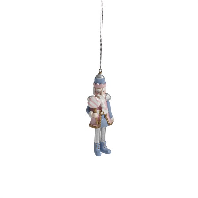 Anhänger Nussknacker pastell, H.10cm