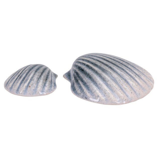 Scallop 2-pack, creme ø5.5-9.5cm