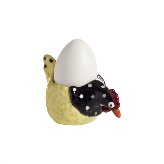 Eggcup Annica yellow, H.6cm