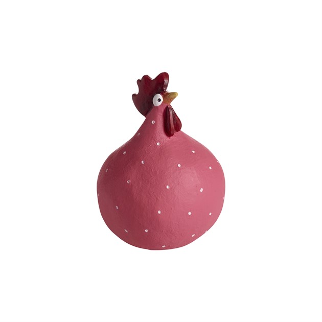 Hen cerise, H.9,6cm