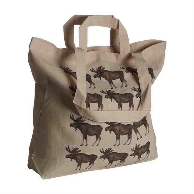 Cottonbag Elk, 42x48x10cm