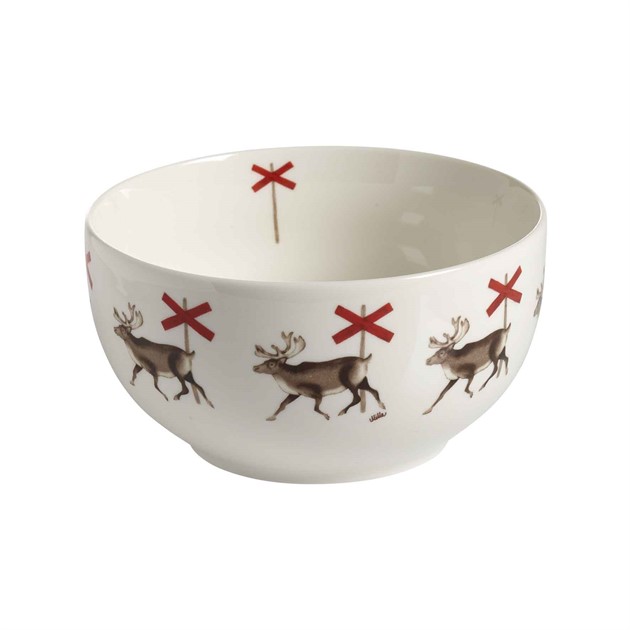 Schale Rentier Ø13cm, H.6,5cm, 45cl