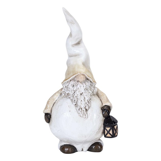 Tomten Dante med lykta H.19.5cm